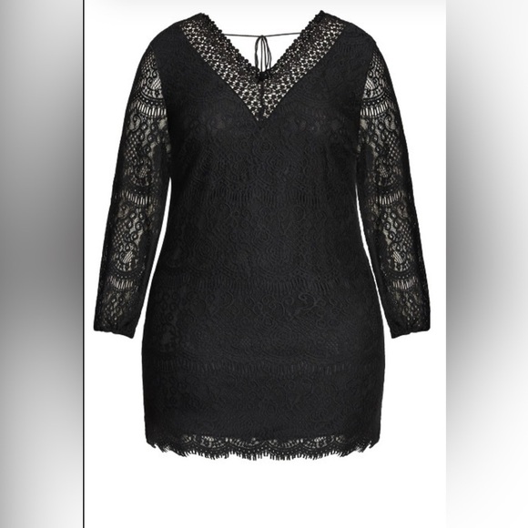 Jocelyn Tunic - black (Plus 20) - Picture 4 of 4